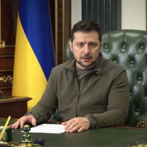 Ο πρόεδρος της Ουκρανίας Βολοντίμιρ Ζελένσκι