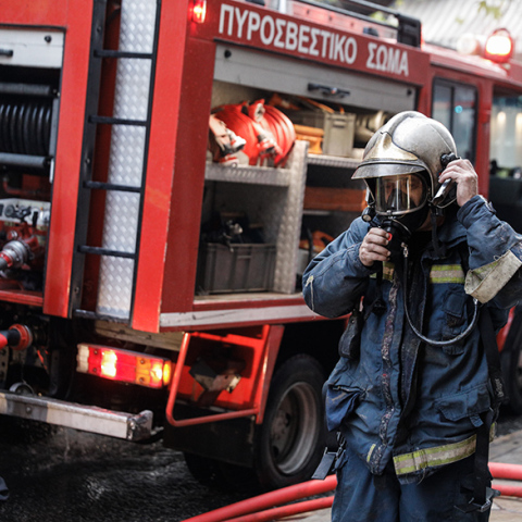 Φωτιά σε αποθηκευτικό χώρο στην Αθήνα (Φωτογραφία αρχείου)