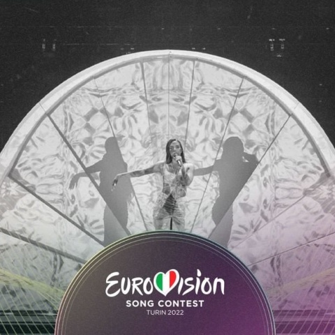 Eurovision 2022: Η Ανδρομάχη στη σκηνή του Pala Olympico στο Τορίνο