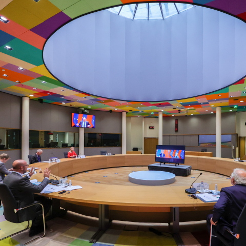 Η αίθουσα της Συνόδου Κορυφής