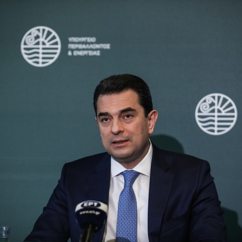 Ο υπουργός Περιβάλλοντος και Ενέργειας, Κώστας Σκρέκας