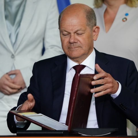 Ο Γερμανός Καγκελάριος, Όλαφ Σολτς