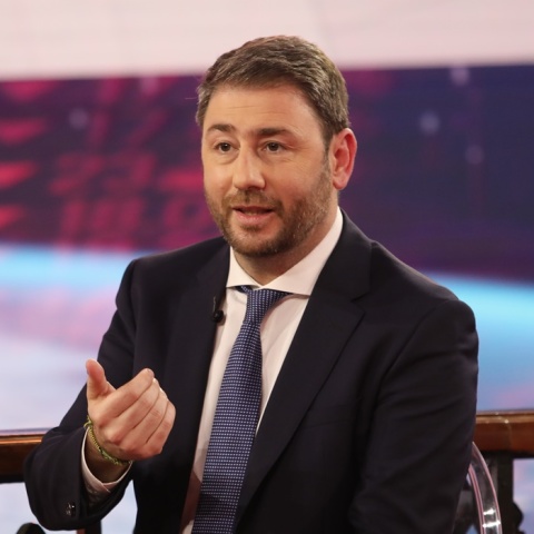 Ο πρόεδρος του ΠΑΣΟΚ-ΚΙΝΑΛ, Νίκος Ανδρουλάκης