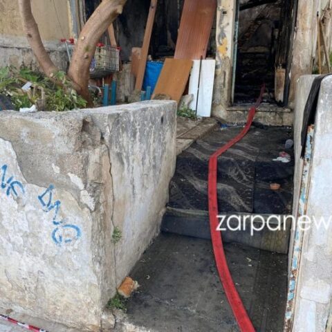 Χανιά: Απανθρακωμένος άνδρας μετά από φωτιά σε εγκαταλελειμμένο κτίριο