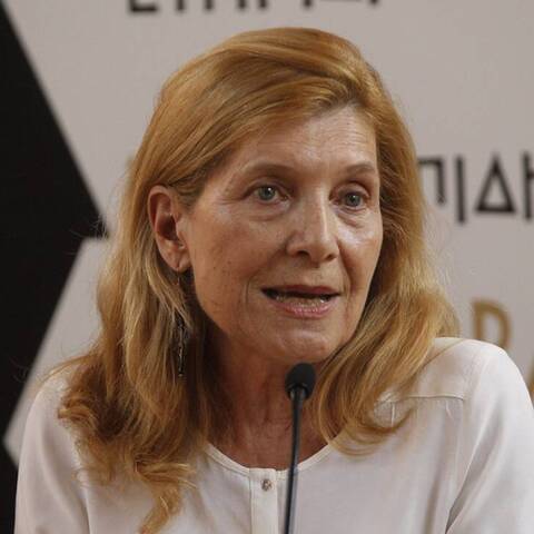 H ηθοποιός Αιμιλία Υψηλάντη 