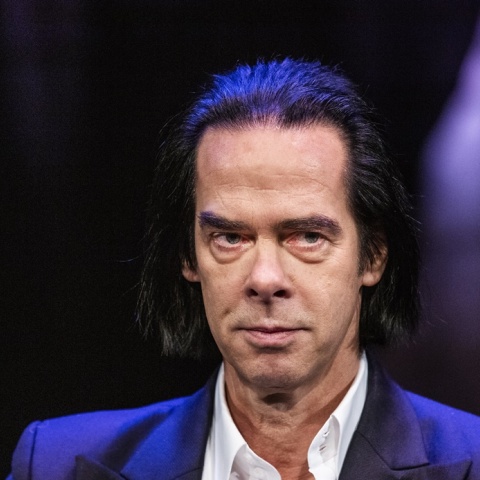 Ο Αυστραλός τραγουδιστής, Nick Cave, κατά τη διάρκεια εμφάνισής του