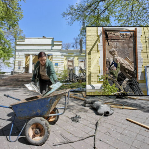 Μεγάλες ζημιές υπέστη μουσείο στην Ουκρανία μετά τον ρωσικό βομβαρδισμό