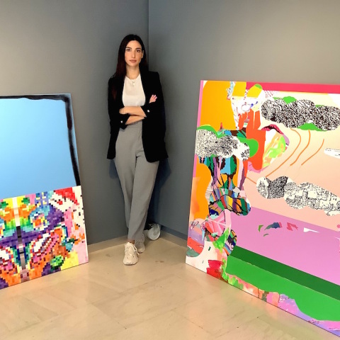 Η εικαστικός Χριστίνα Παπαϊωάννου