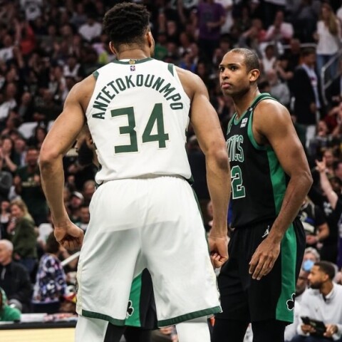 Ο Γιάννης Αντετοκούνμπο κόντρα στους Σέλτικς