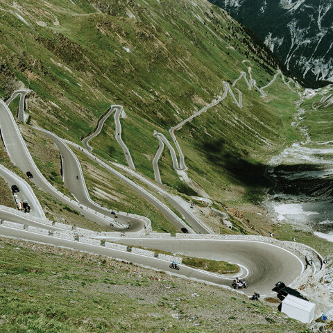 Φωτογραφία με το πέρασμα Stelvio στον 24ωρο αγώνα Le Mans.