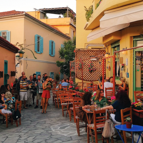 Πλάκα, Οδός Κλεψύδρας & Θρασυβούλου