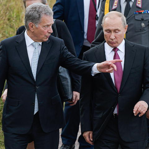 Βλαντίμιρ Πούτιν και Σαούλι Νιινίστο