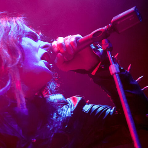 Στιγμιότυπο από τη συναυλία των Cradle Of Filth στην Αθήνα το 2000