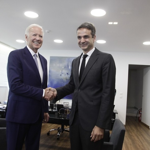 Τζο Μπάιντεν - Κυριάκος Μητσοτάκης