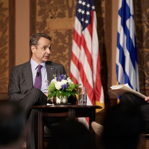 Μητσοτάκης - Ανοιχτή συζήτηση με τον δημοσιογράφο της Washington Post, Ντέιβιντ Ιγκνάτιους