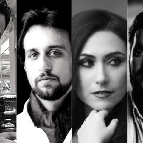 Κάτια Πάσχου, Σταμάτης Μπερής, Αντώνης Κορωναίος και Πέτρος Καρπαθάκης