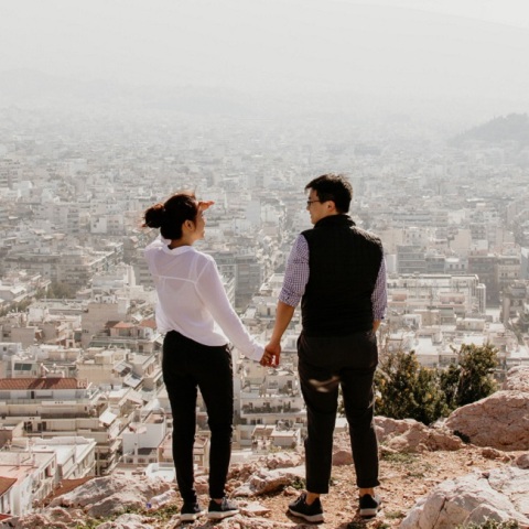 Ένα ζευγάρι. 