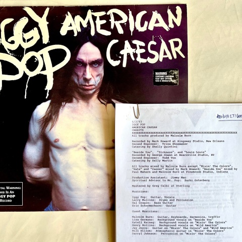 Εξώφυλλο δίσκου του Iggy Pop