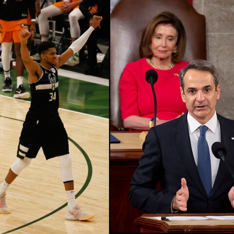 Ο Κυριάκος Μητσοτάκης, μιλώντας στο Κογκρέσο των ΗΠΑ, αναφέρθηκε στον Γιάννη Αντετοκούνμπο