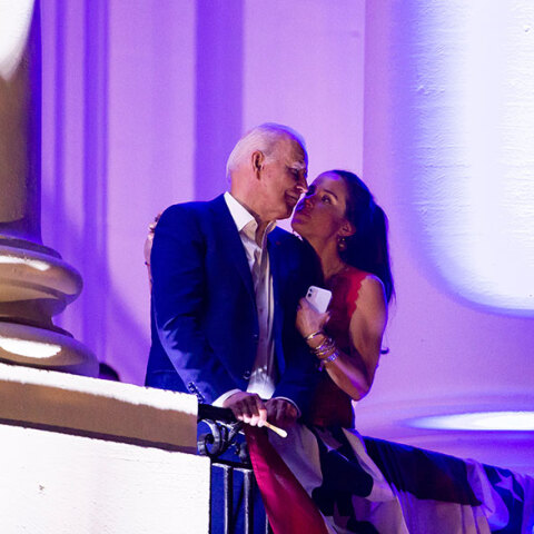 Ο Αμερικανός πρόεδρος Τζο Μπάιντεν με την κόρη του, Άσλεϊ