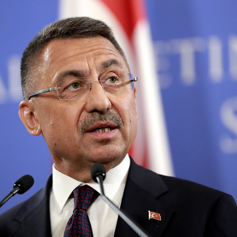 Ο αντιπρόεδρος της Τουρκίας Φουάτ Οκτάι