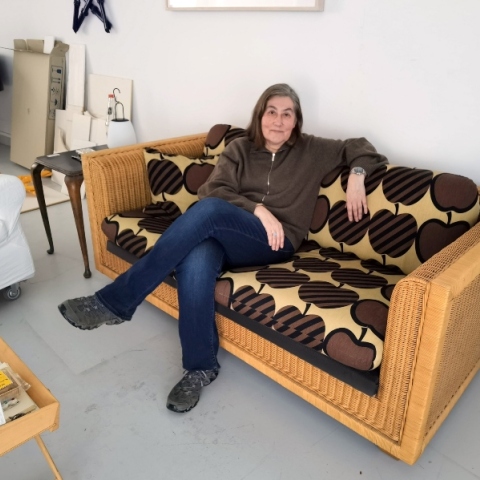 Η γλύπτρια Καταρίνα Φριτς