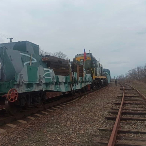 Οι Ουκρανοί ανατίναξαν ένα τρένο που μετέφερε Ρώσους στρατιώτες