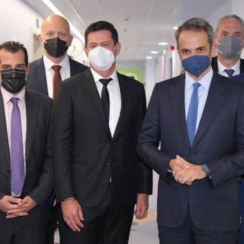 Μίνα Γκάγκα, Θάνος Πλεύρης, Γιαν Κάρας, Karel Komarek, Κυριάκος Μητσοτάκης, Καμίλ Ζίγκλερ, Εμμανουήλ Παπασάββας