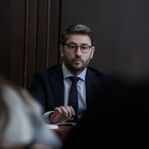 Ο πρόεδρος του ΠΑΣΟΚ - ΚΙΝΑΛ Νίκος Ανδρουλάκης