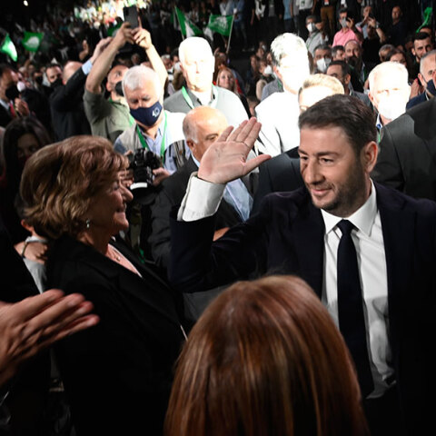 Ο Νίκος Ανδρουλάκης στο 3ο Συνέδριο ΚΙΝΑΛ-ΠΑΣΟΚ