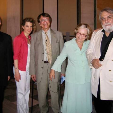 Βαγγέλης Καλαφάτης, Λώρα Μεταξά, Σταμάτης Κριμιζής, Μαρία Αναστασοπούλου, Βαγγέλης Παπαθανασίου.