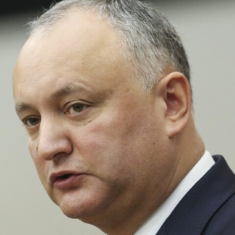 Ο φιλορώσος πρώην πρόεδρος της Μολδαβίας Ιγκορ Ντοντόν