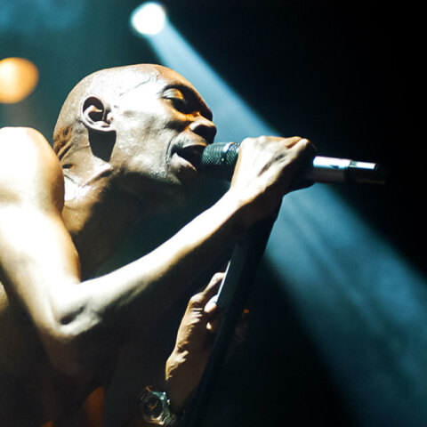 Στιγμιότυπο από τη συναυλία των Faithless στην Αθήνα το 1999