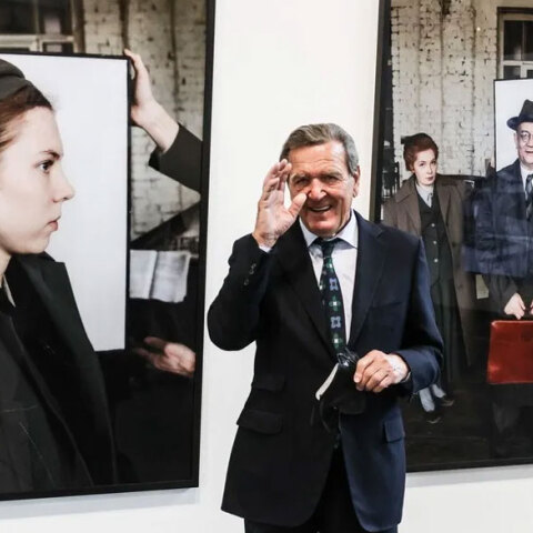 Ο Γκέρχαρντ Σρέντερ, πρώην καγκελάριος της Γερμανίας