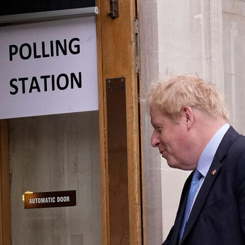 Ο Μπόρις Τζόνσον © EPA   