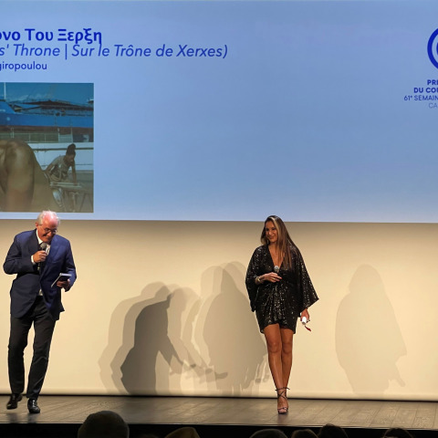 Η μικρού μήκους ταινία της Εύης Καλογηροπούλου, «Στον Θρόνο του Ξέρξη», βραβεύτηκε στην Εβδομάδα Κριτικής του 75ου Φεστιβάλ Καννών	