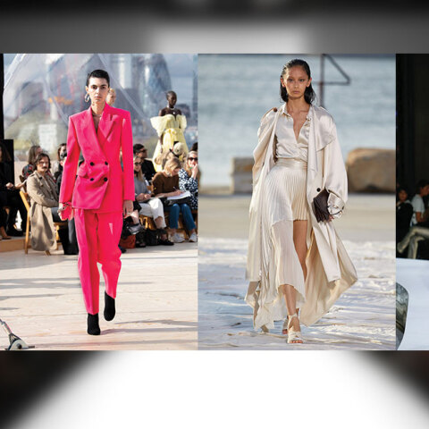 Μοντέλα από πσαρέλες με ρούχα οίκων μόδας