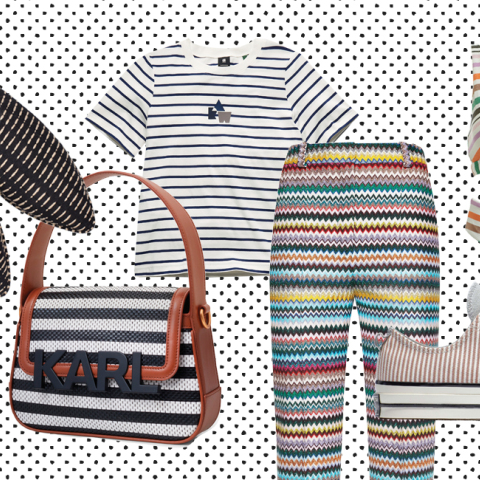 Ρούχα, αντικείμενα, αξεσουάρ με ρίγες