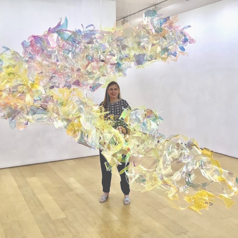 Η Berta Fischer στην γκαλερί Bernier/Eliades