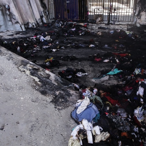 ΣΕΦ: Φωτιά σε παλέτες με βοήθεια για την Ουκρανία