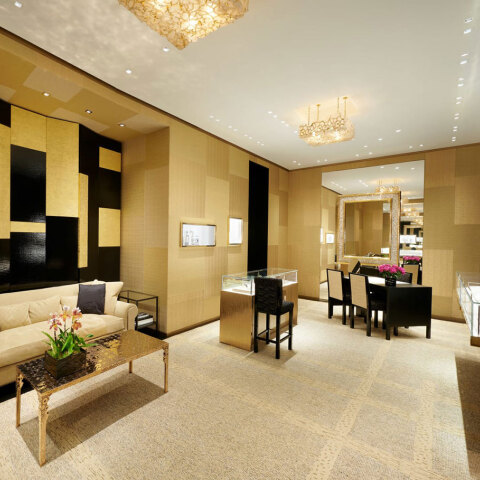 Εσωτερικός χώρος του καταστήματος Chanel στην Place Vendome στο Παρίσι