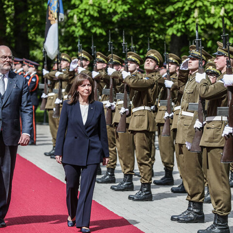 Η Κατερίνα Σακελλαροπούλου σε επίσημη επίσκεψη στην Εσθονία