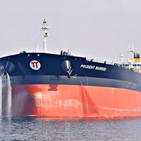 To ελληνικό δεξαμενόπλοιο Prudent Warrior που κατάσχεσε το Ιράν