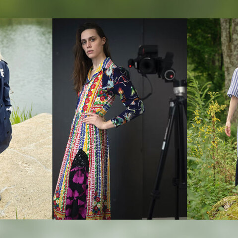 Μοντέλα με ανακυκλωμένες δημιουργίες της Erin Beatty