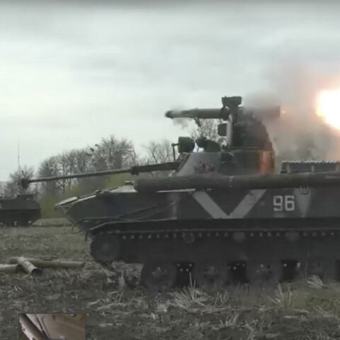 Ρωσικά άρματα μάχης στην Ανατολική Ουκρανία