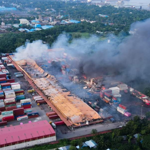 Μπαγκλαντές: Τουλάχιστον 16 νεκροί, δεκάδες τραυματίες από πυρκαγιά