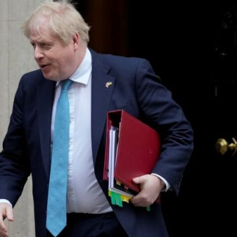 Ο Μπόρις Τζόνσον © EPA   