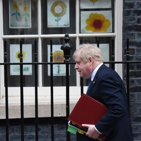 Ο Μπόρις Τζόνσον στην Ντάουνινγκ Στριτ 