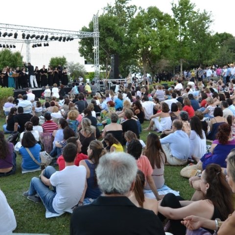 Μέγαρο Μουσικής Αθηνών, κήπος