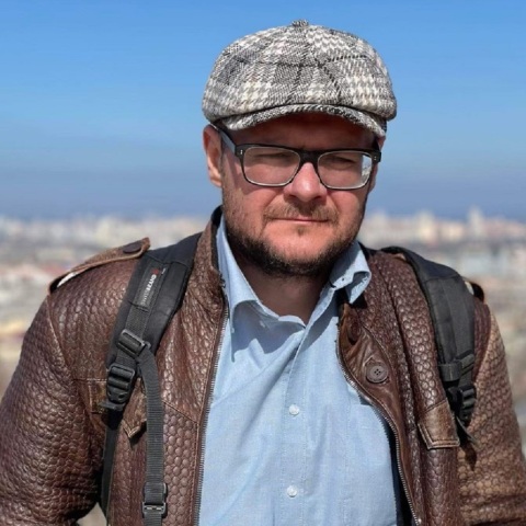 O Κώστας Ονισένκο ανταποκριτής της ΕΡΤ στην Ουκρανία